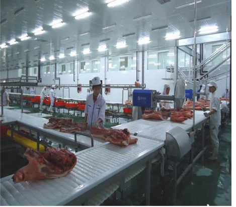 豬肉檢驗包裝生產線